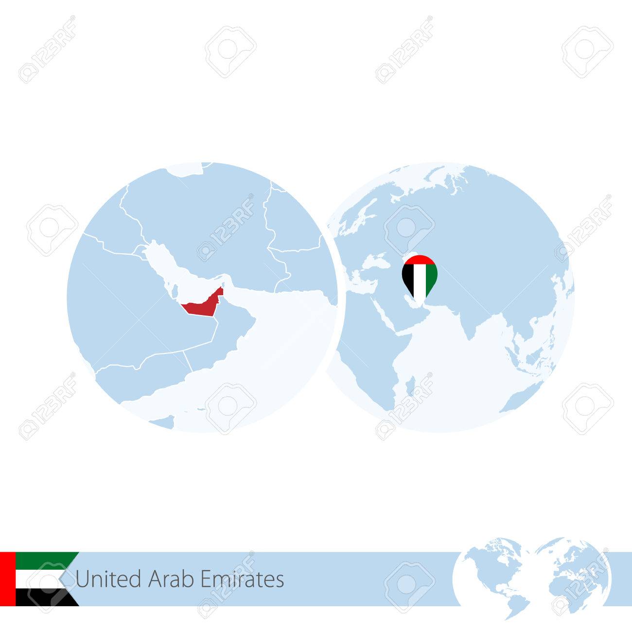 アラブ首長国旗とアラブ首長国連邦の地域の地図を地球儀に ベクトルの図 のイラスト素材 ベクタ Image アラブ首長国旗とアラブ首長国連邦の地域の地図を地球儀に ベクトルの図 のイラスト素材 ベクタ Image