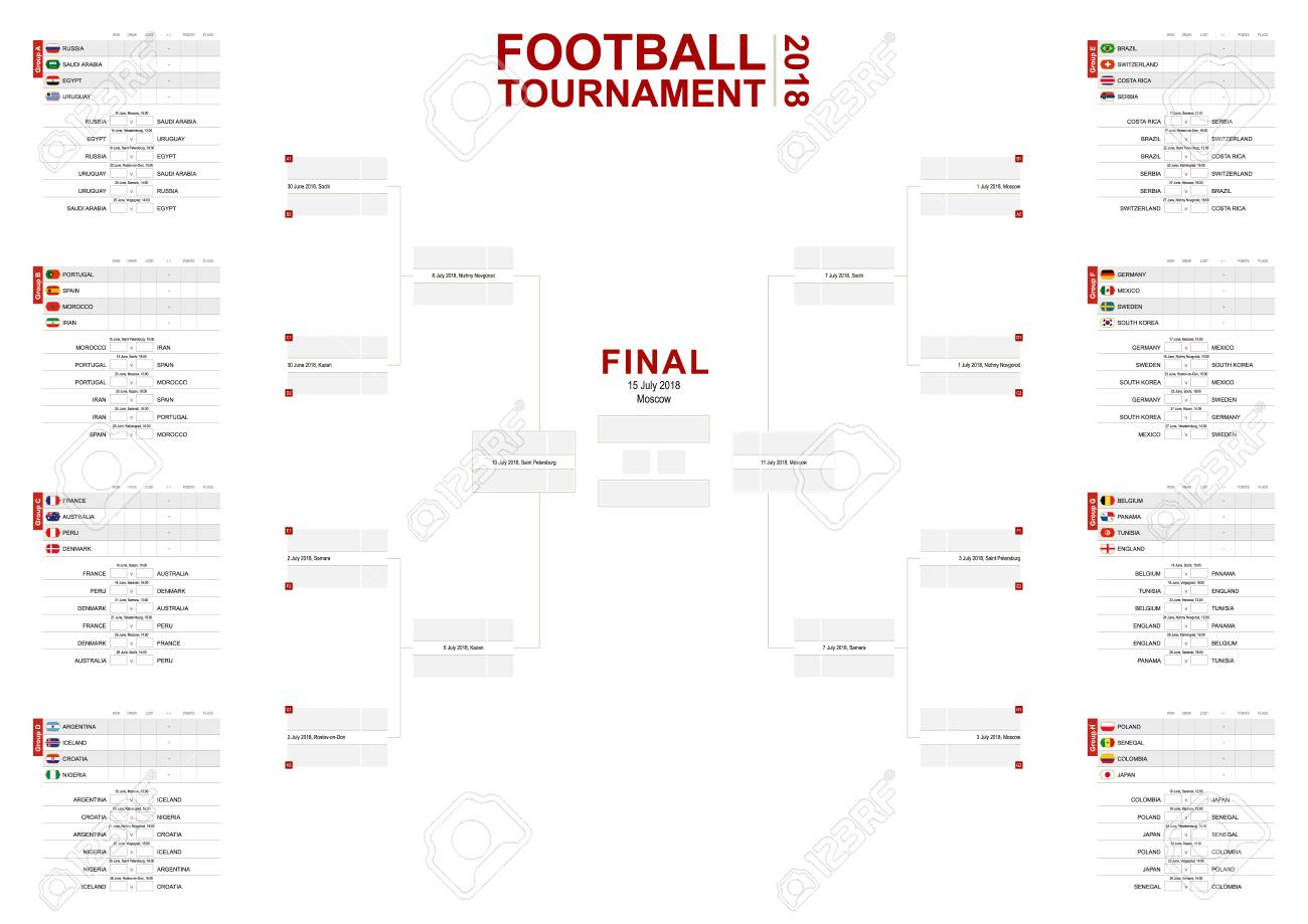 football tournament 2018 match