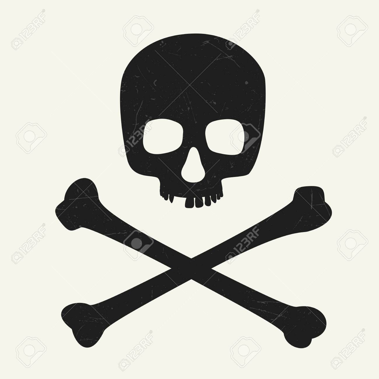 Símbolo De Peligro Calavera