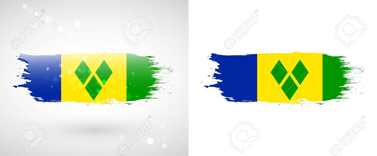 saint vincent et les grenadines drapeau