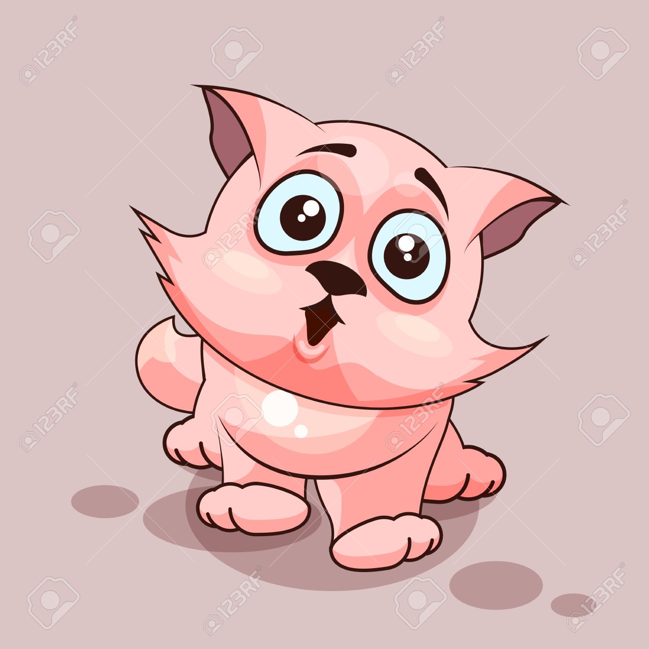banque dimages illustration isol emoji dessin anim caractre chat surpris avec de grands yeux autocollant moticne - Dessin Avec Emoji banque dimages illustration isol emoji dessin anim caractre chat surpris avec de grands yeux autocollant moticne - Dessin Avec Emoji