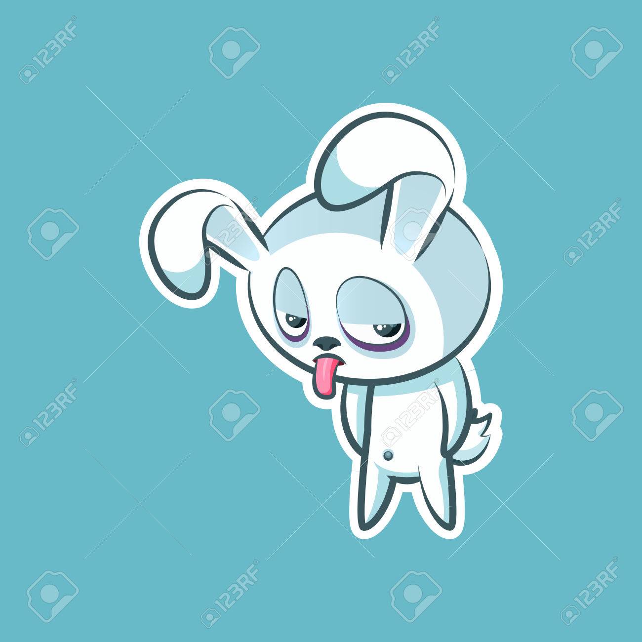 甘い病】手描き イラスト ポスター, image size:1300x1300