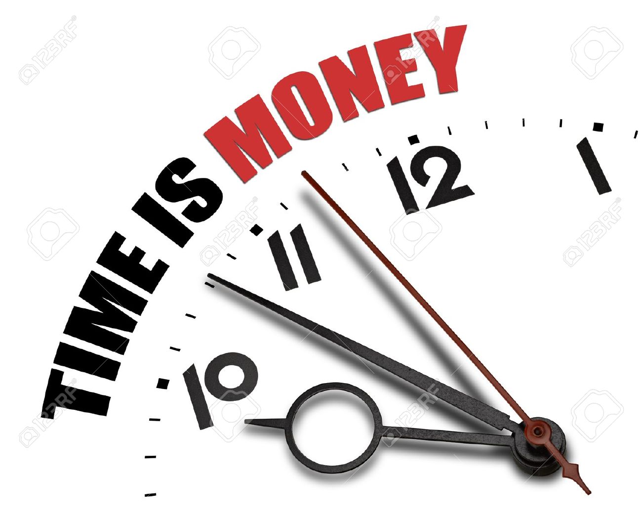 Austere Time Is Money Concept Stock Photo, Picture And Royalty Free Image 12506739.