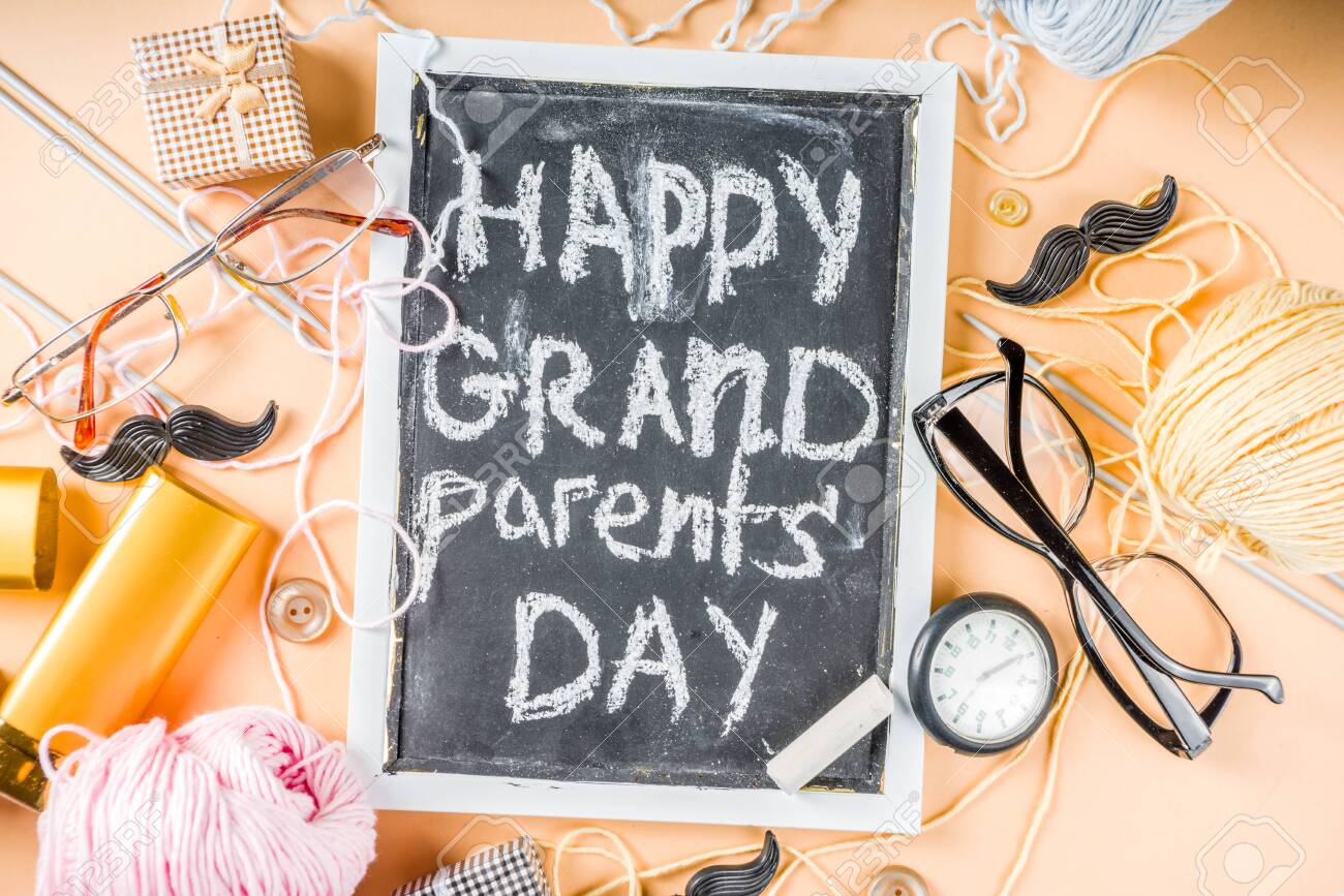 Download Happy Grandparents Day Background Grandparents Holiday Gift Stock Photo Picture And Royalty Free Image Image 140706797