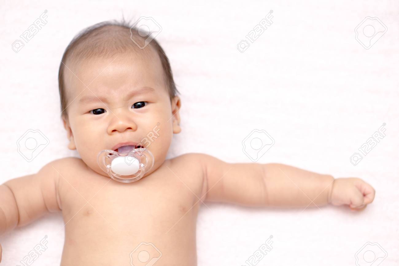 an asian baby with