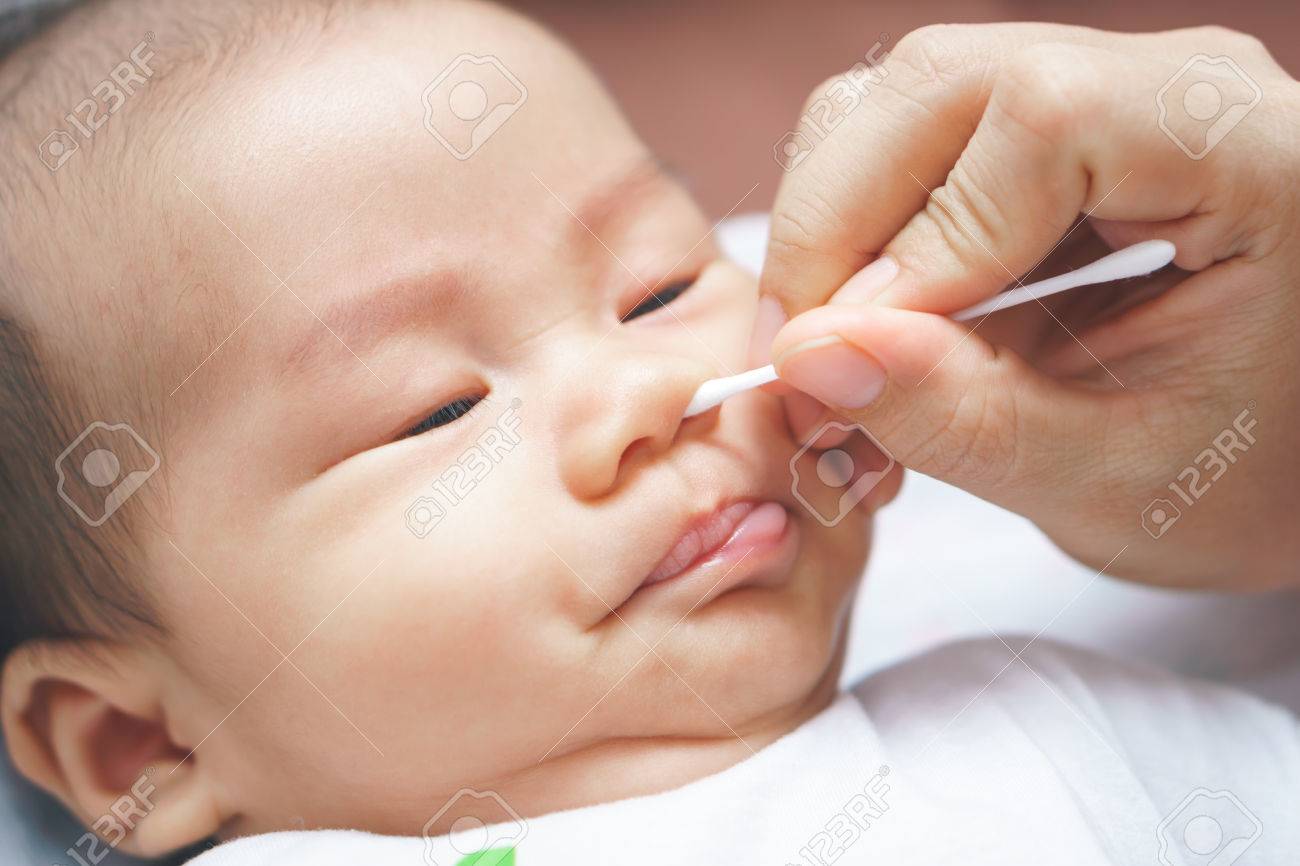 Cleaning baby eyes, baby ears & baby noses