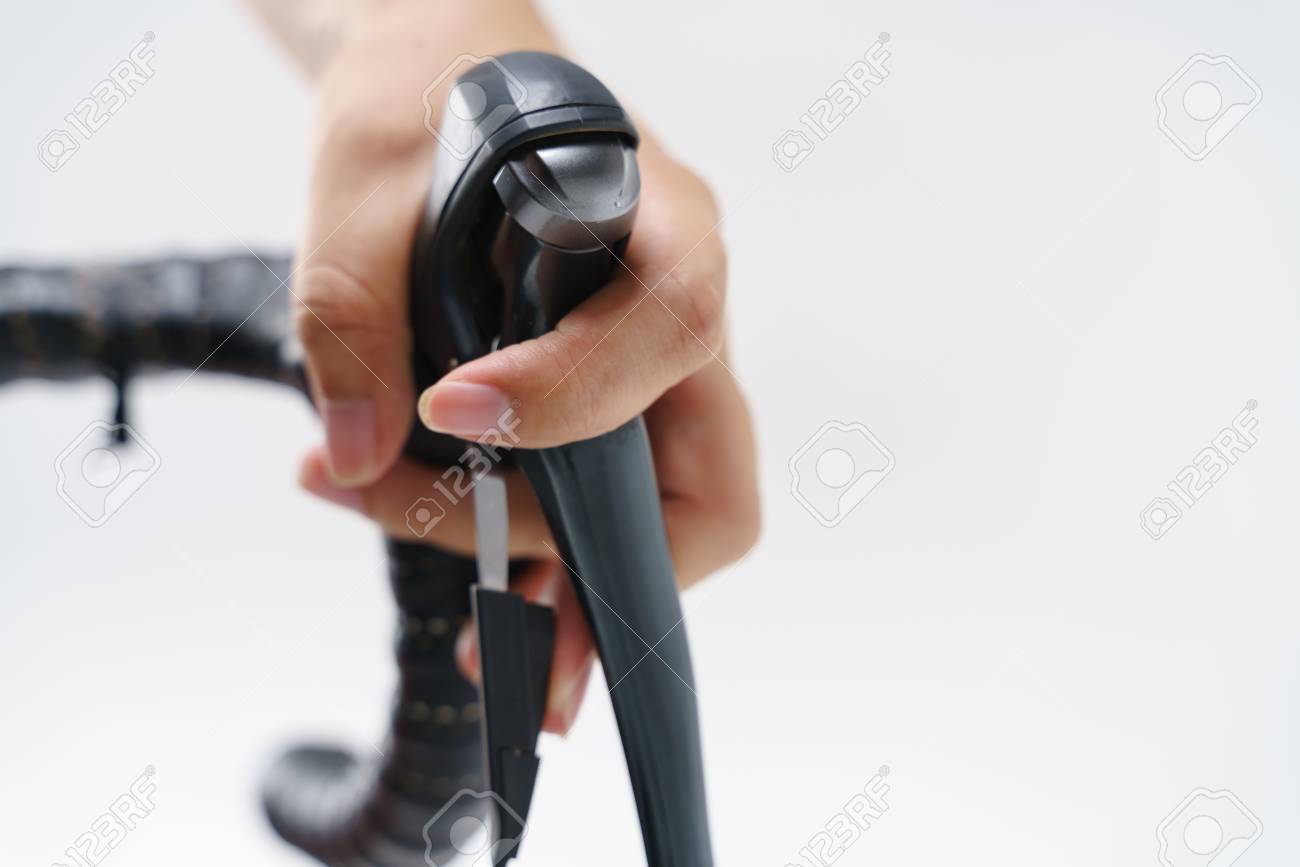 road bike brake and gear shifters