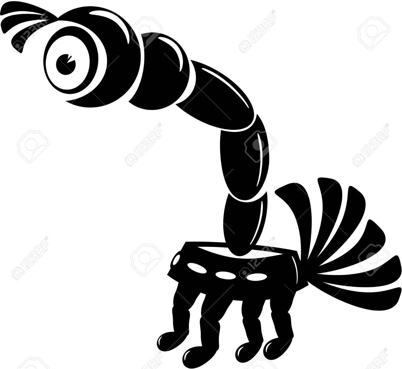 面白い輪郭外国人のベクトル イラスト のイラスト素材 ベクタ Image