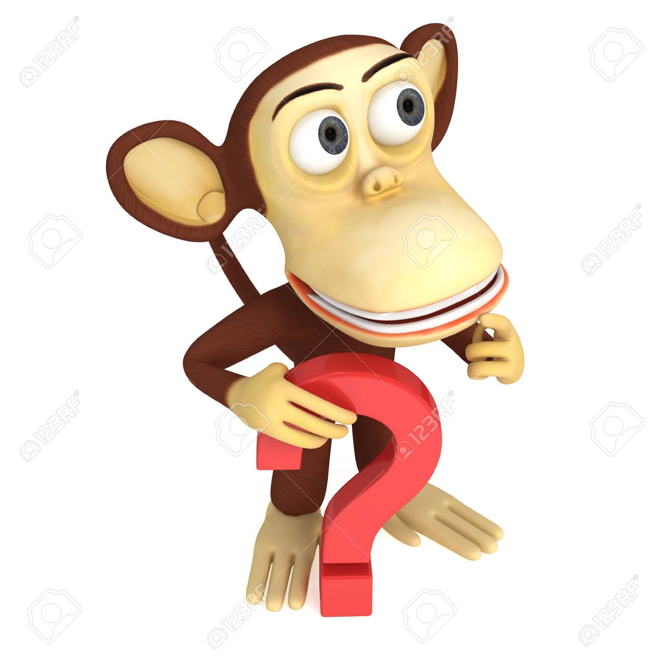 3d Grappige p Met Rood Vraagteken 3d Render Geisoleerd Op Wit Royalty Vrije Foto Plaatjes Beelden En Stock Fotografie Image