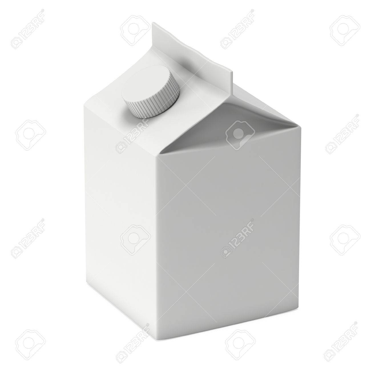 Download Milk Or Juice Box With Lid Retail Package Mockup 3d Render Stock Photo Picture And Royalty Free Image Image 67274195
