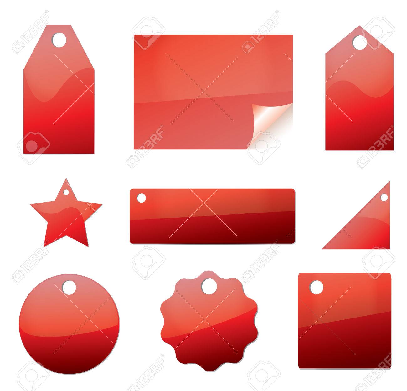 blank price tags