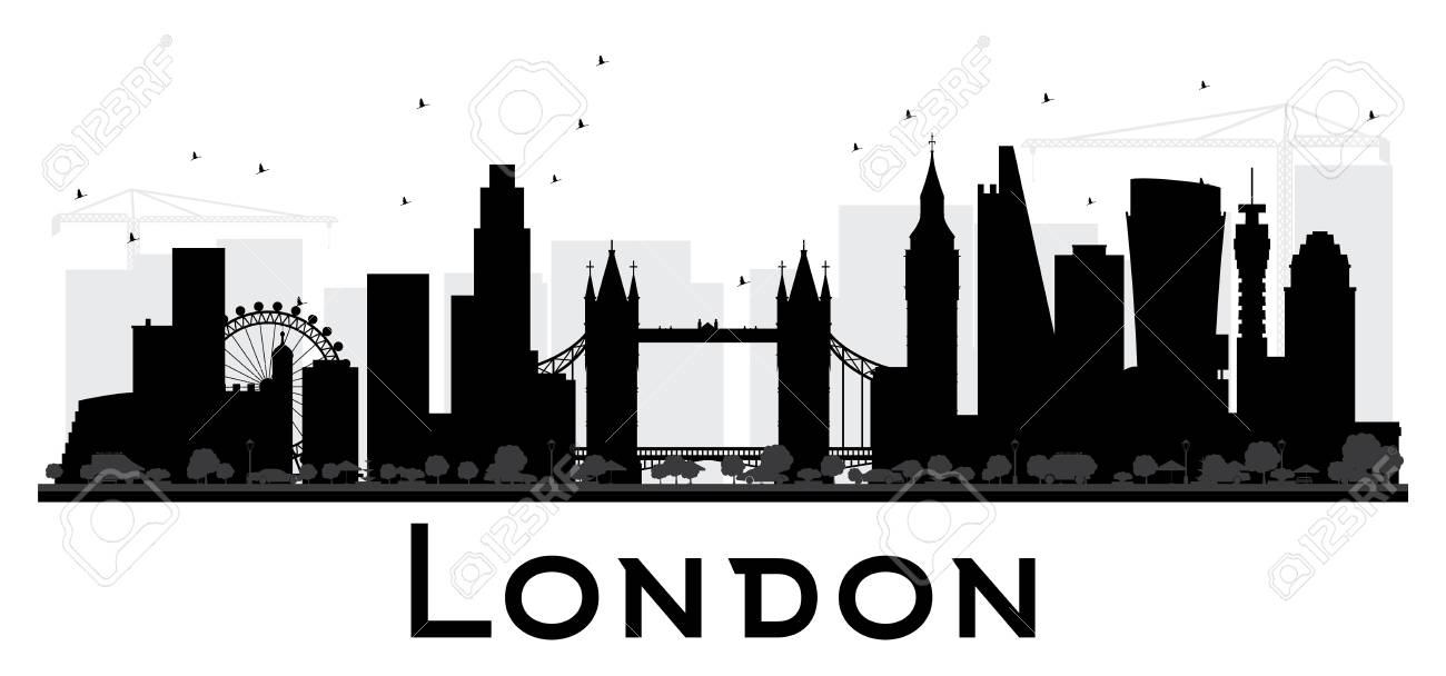 simple city skyline silhouette simple city skyline silhouette