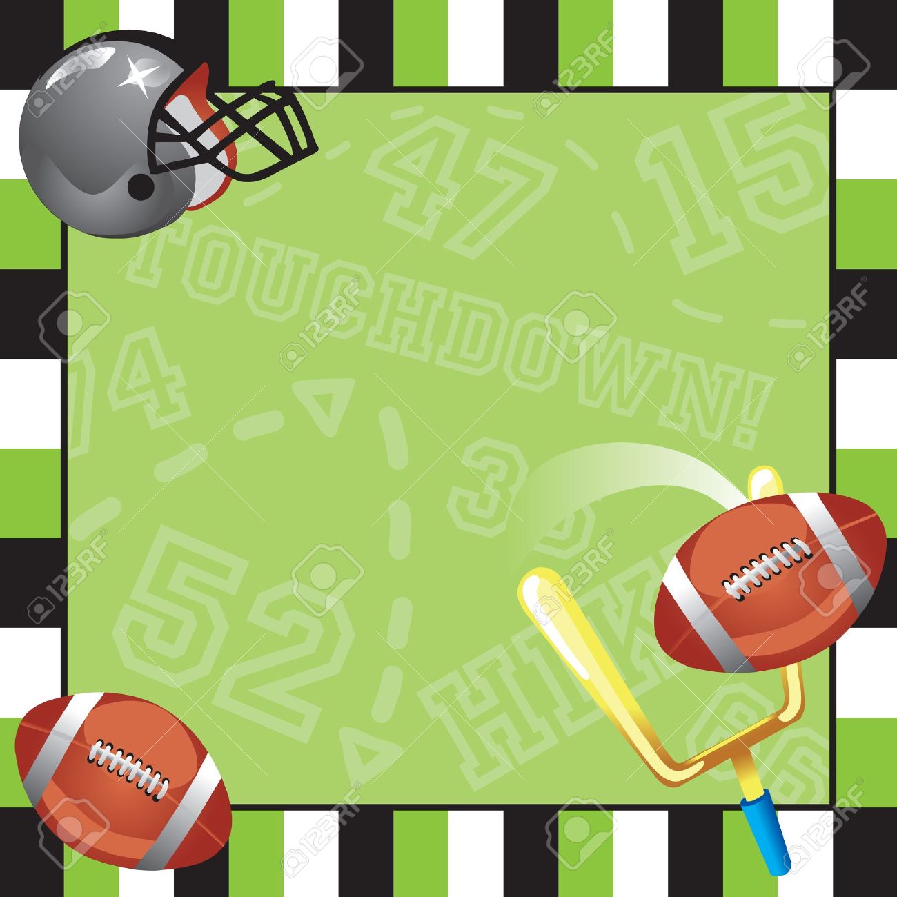super bowl party flyer template