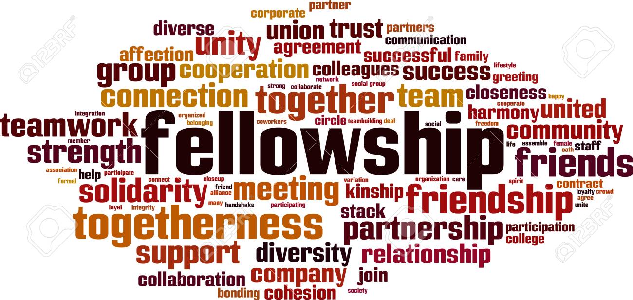 Image result for fellowship word cloud
