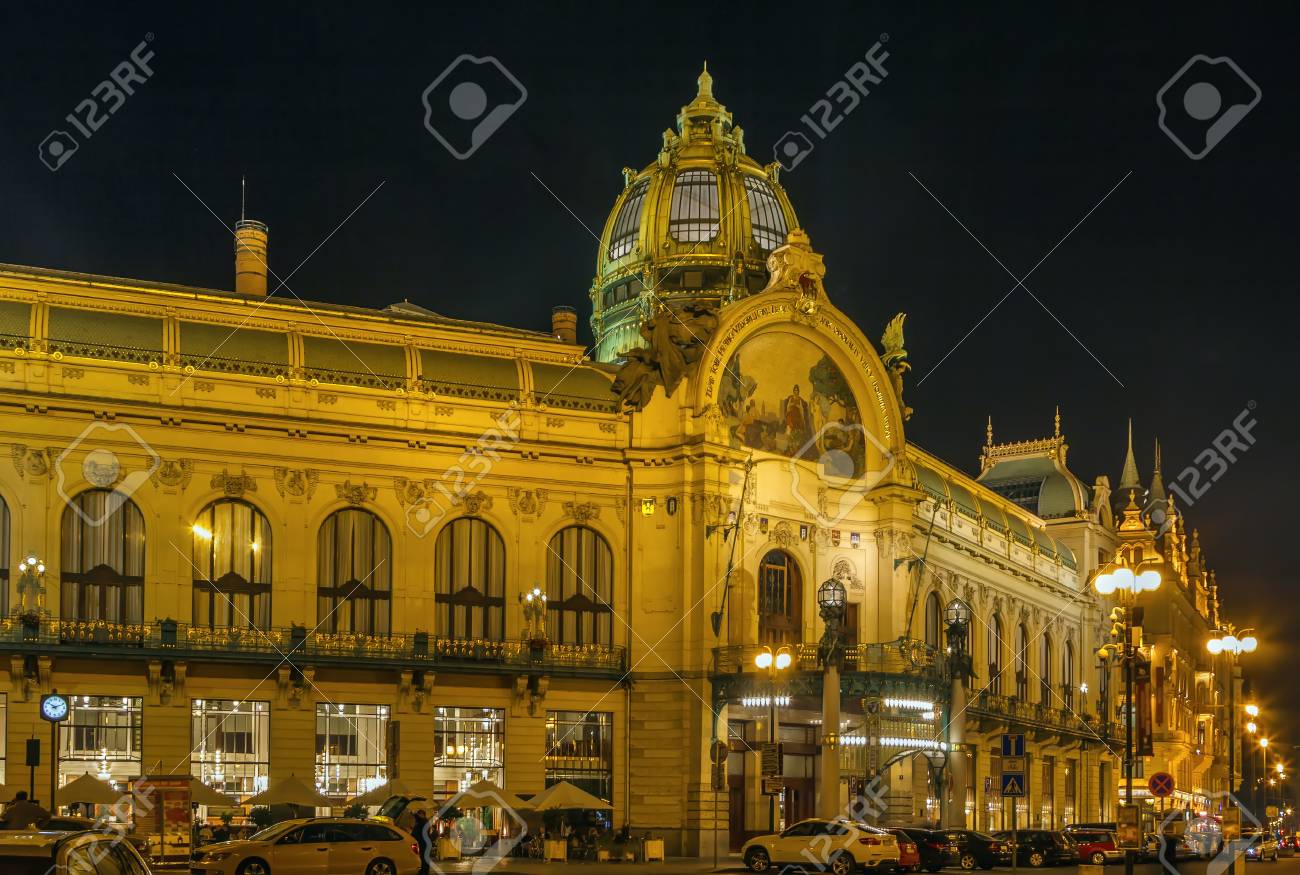 Municipal House is a civic building in Art Nouveau architecture..