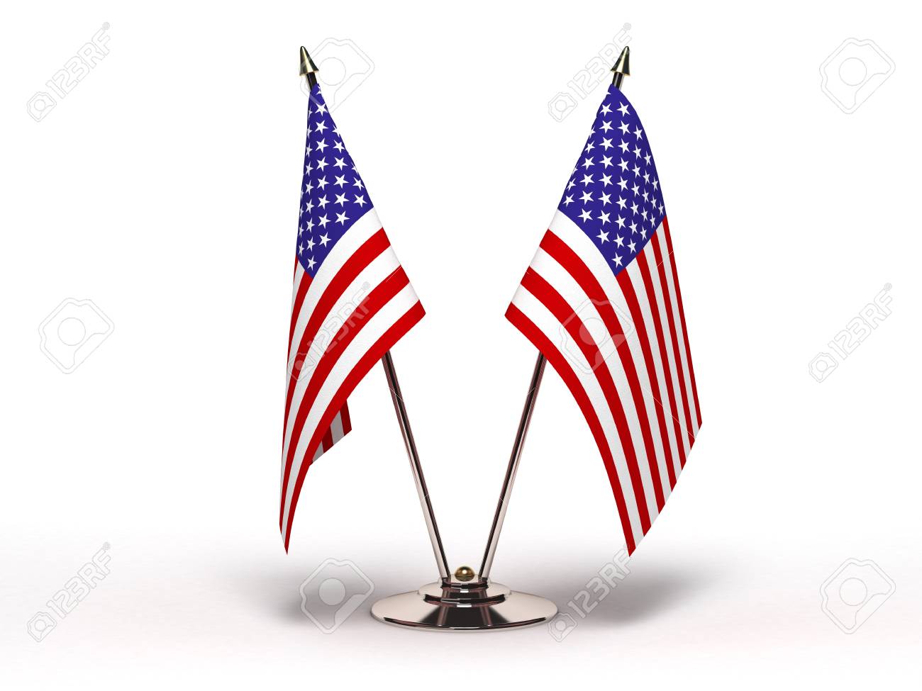 Miniature Flag of USA (Isolated) - 11980486 Miniature Flag of USA (Isolated) - 11980486