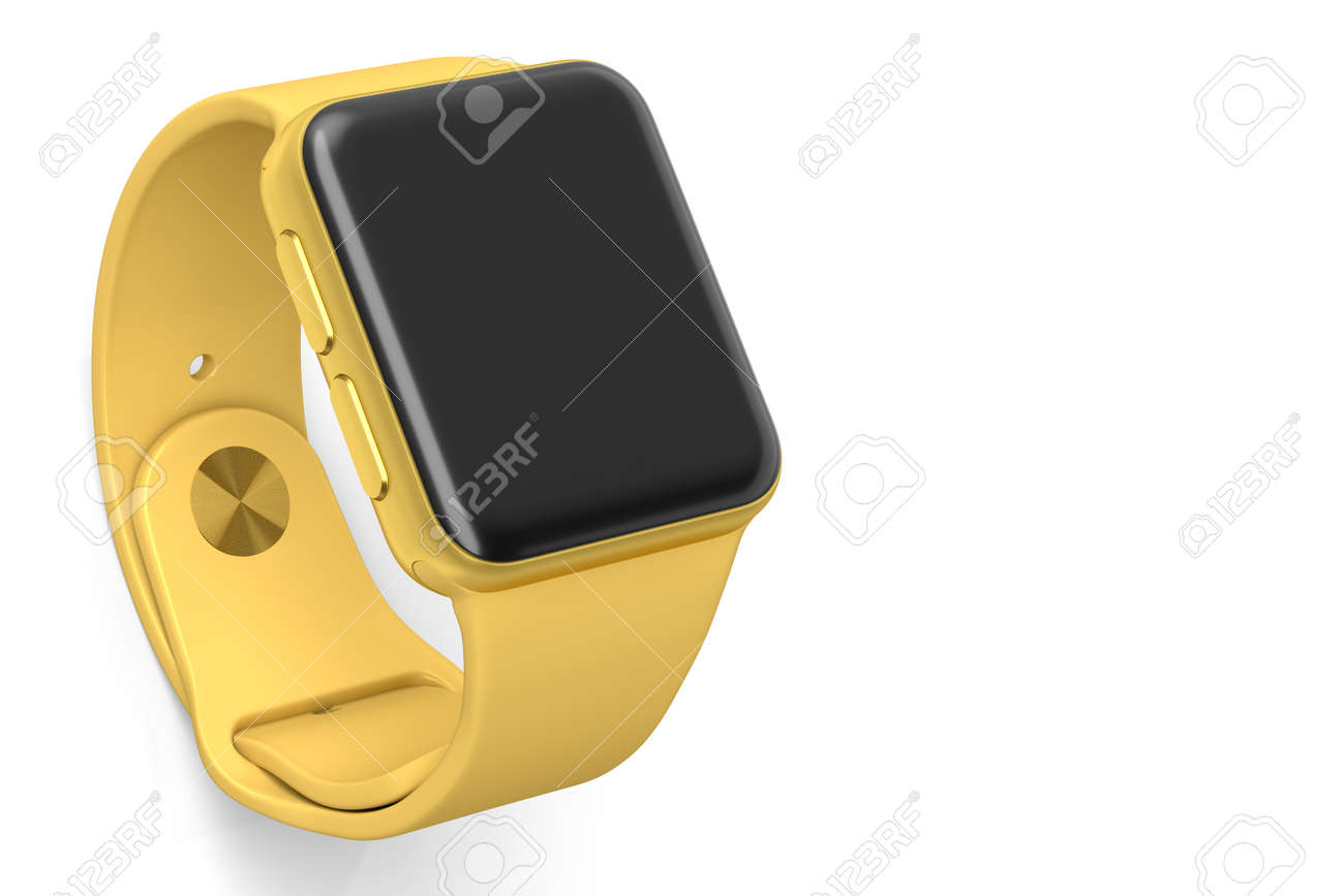 Yellow gold smartwatch Clearance