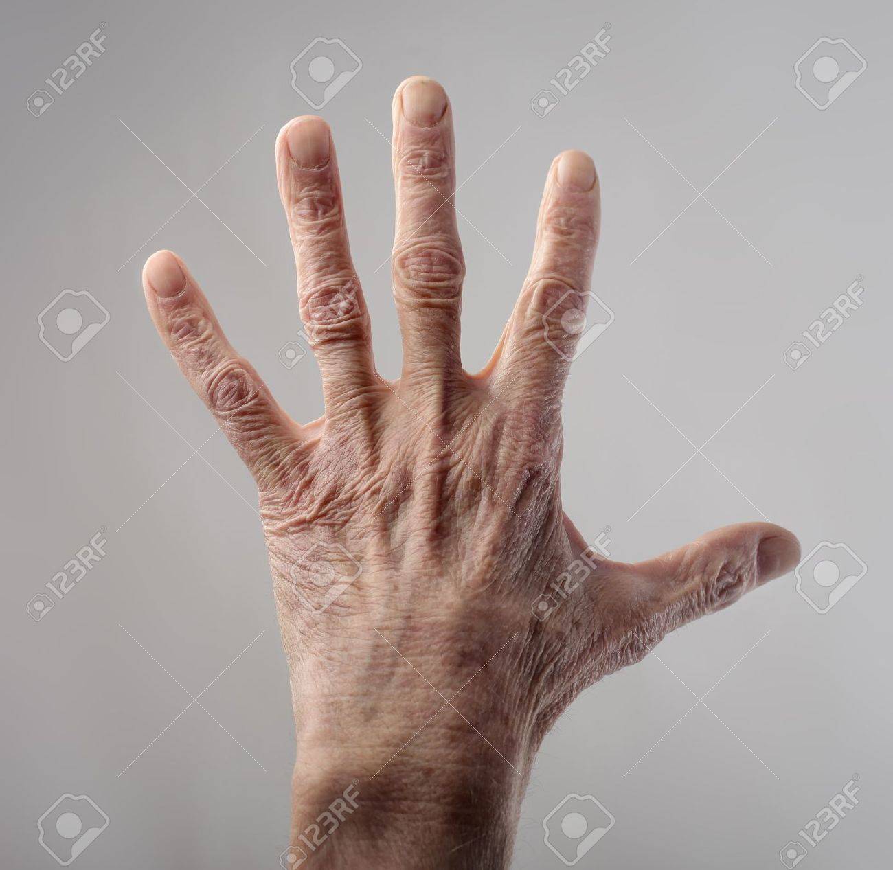 Senior Man S Wrinkled Hand Stock Photo Picture And Royalty Free Image Image