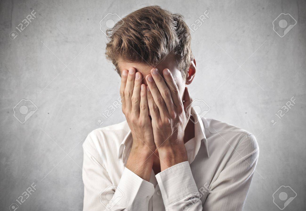 Mec Desespere Banque D Images Et Photos Libres De Droits Image