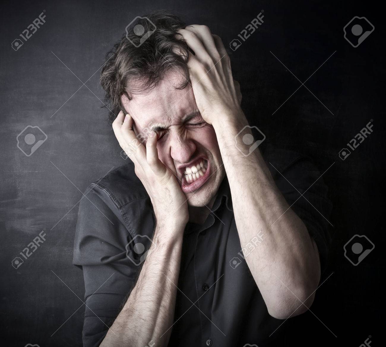 Homme Desespere Banque D Images Et Photos Libres De Droits Image