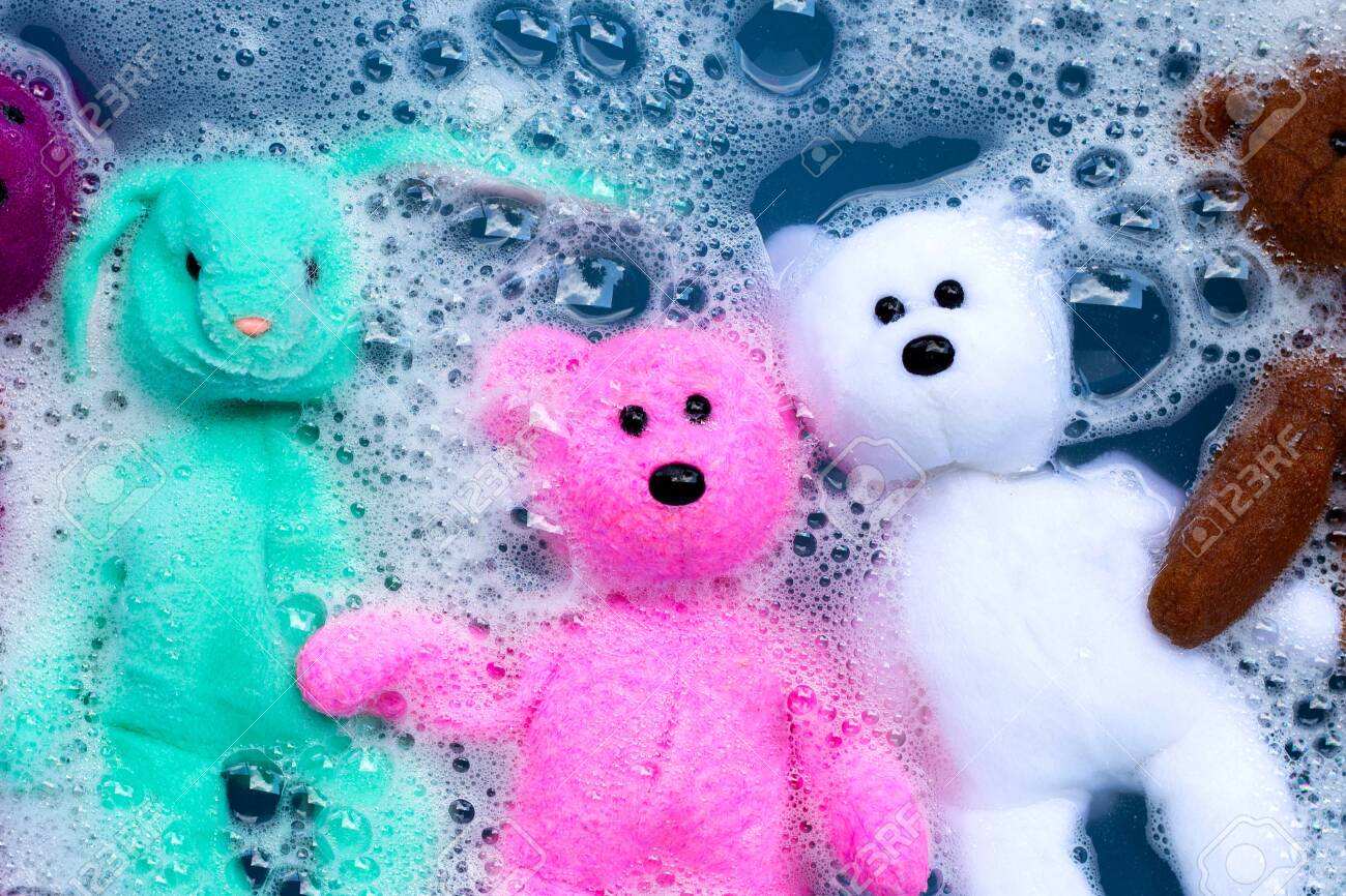 teddy bear laundry detergent