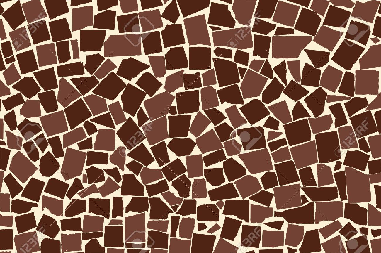 vector vector texture of brown two colored asymmetric decorative tiles wall vector illustration - Decorative Tiles vector vector texture of brown two colored asymmetric decorative tiles wall vector illustration - Decorative Tiles