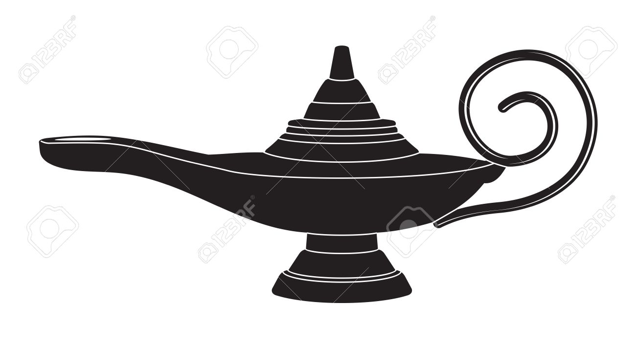 Black Genie Lamp Black Genie Lamp