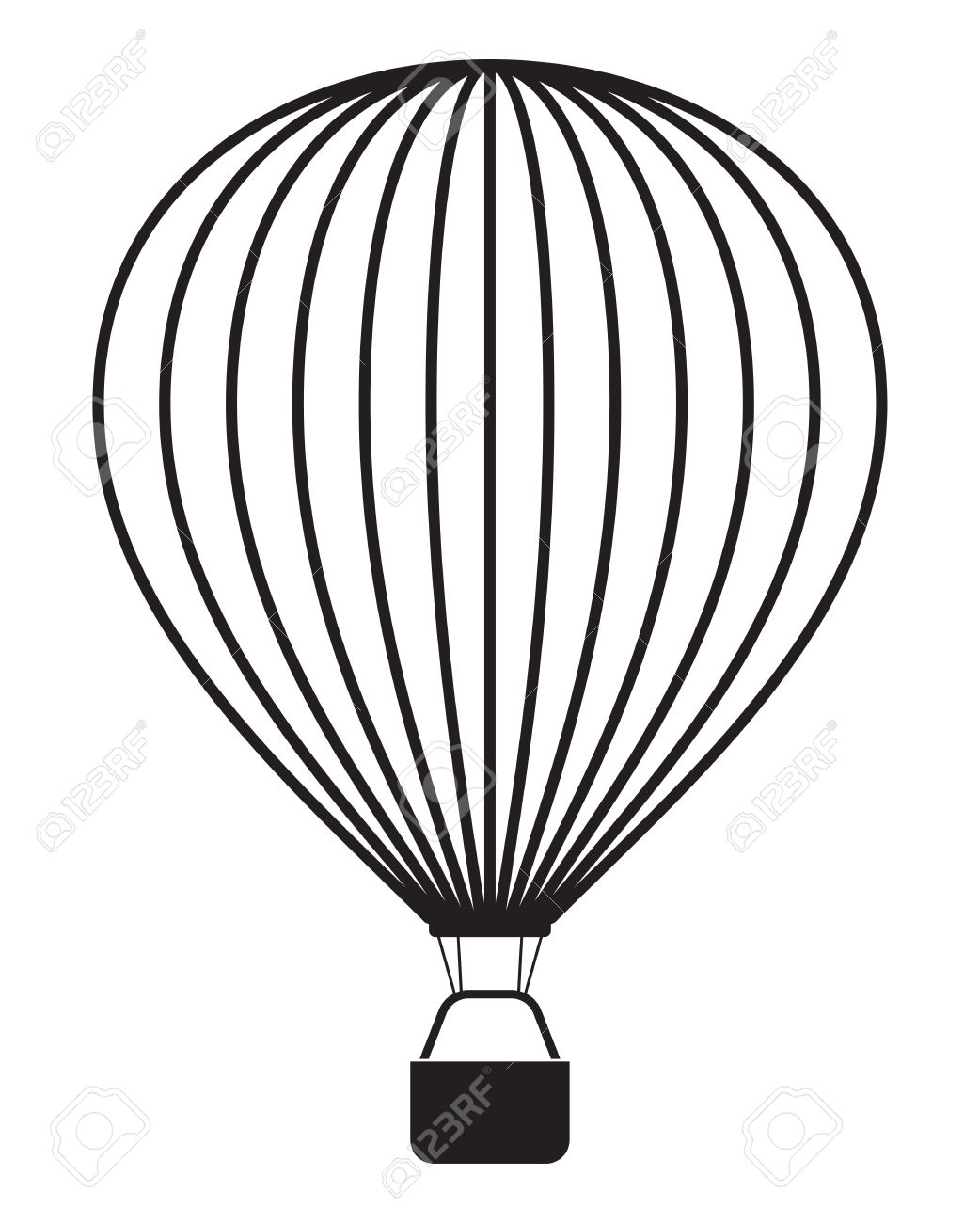 気球のイラスト素材 ベクタ Image