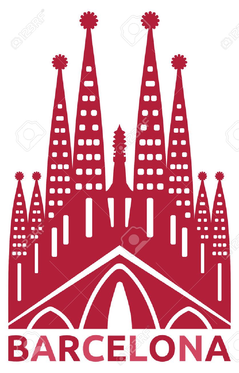 barcelona symbol royalty free cliparts vectors and stock