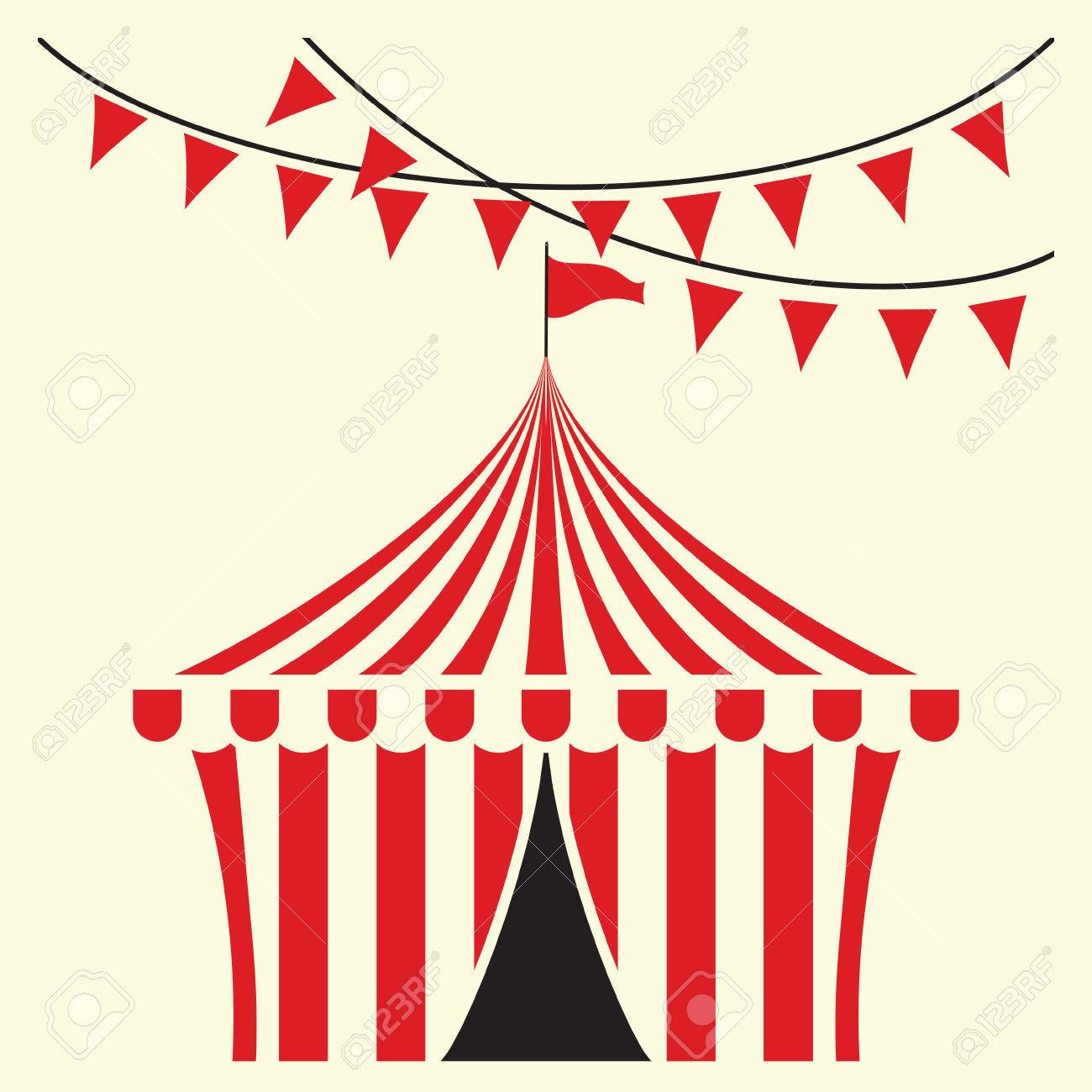 サーカス テントの図のイラスト素材 ベクタ Image サーカス テントの図のイラスト素材 ベクタ Image