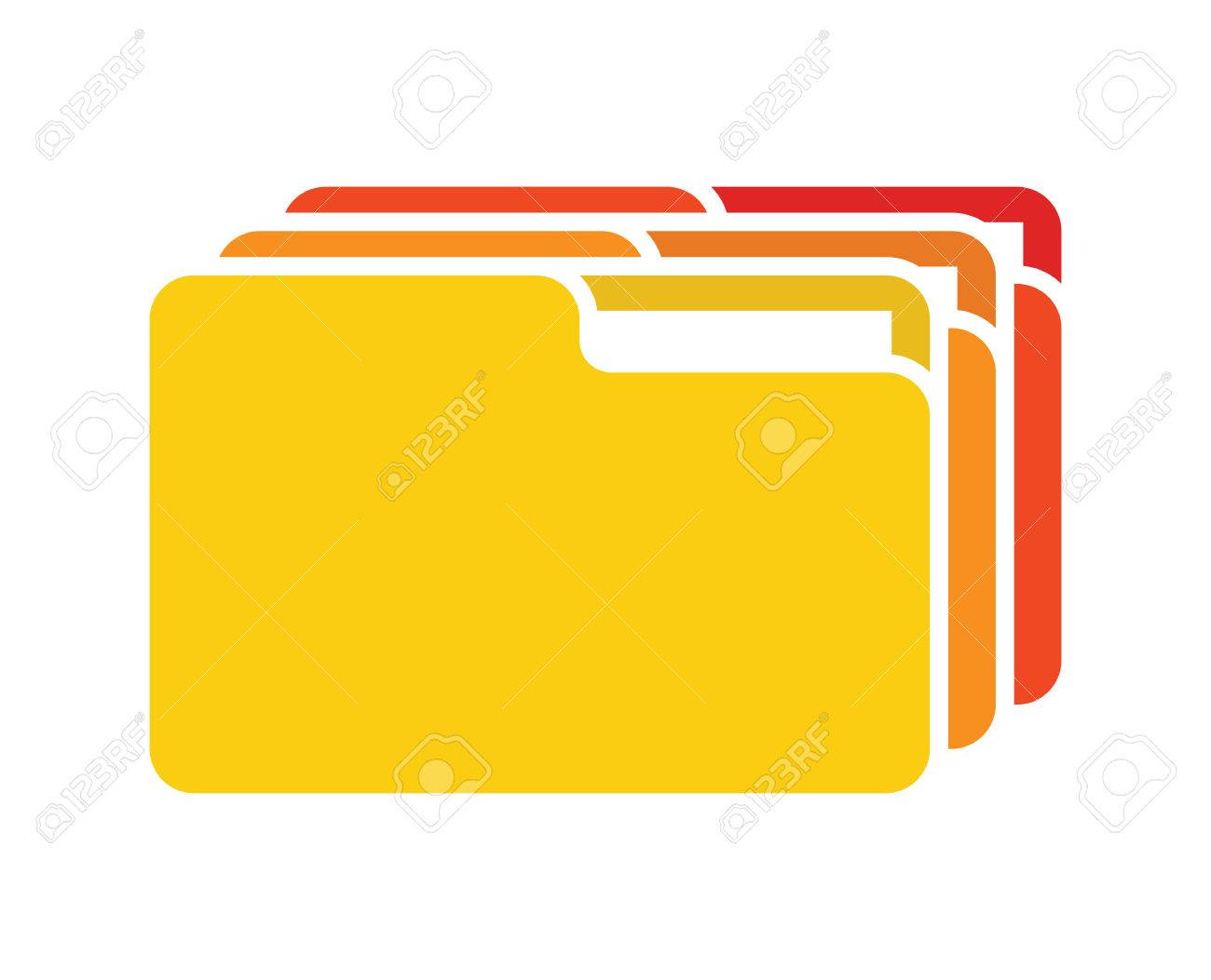 File Folder Vector Icon Royalty Free SVG, Cliparts, Vectors, and Stock  Illustration. Image 47612679., image size:1300x1053