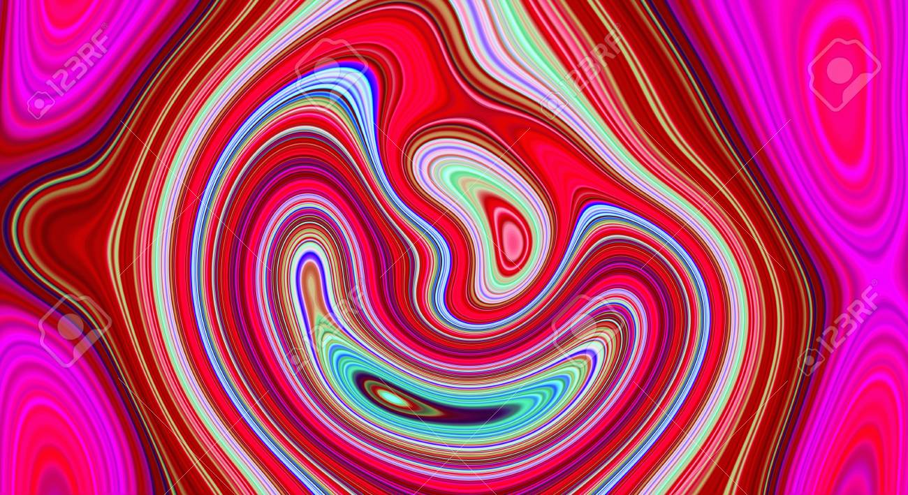 Psychedelic Abstract Pattern And Hypnotic Background, Multicolored Texture  For Trend Art, Futuristic Swirl. Stock Photo, Picture and Royalty Free  Image. Image 117312763., image size:1300x709