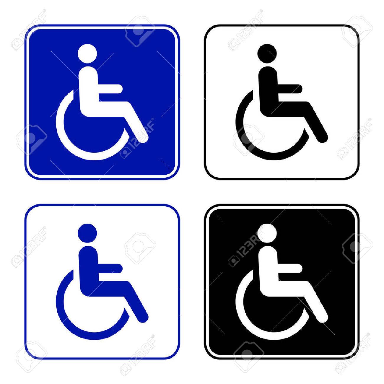 signo de silla de ruedas signo de silla de ruedas