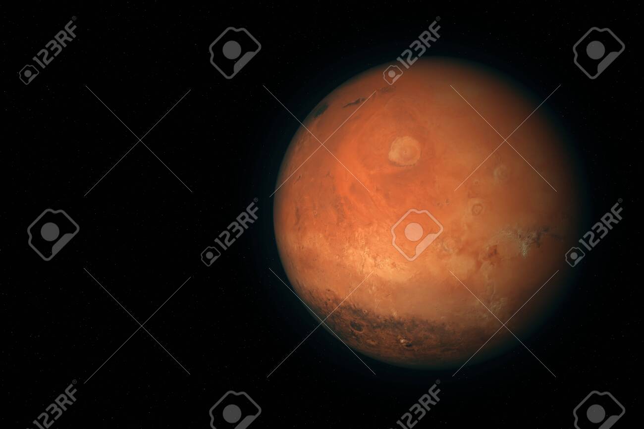 Close Up On Mars The 4th Planet In The Solar System Starting Stock Photo Picture And Royalty Free Image Image 142349738