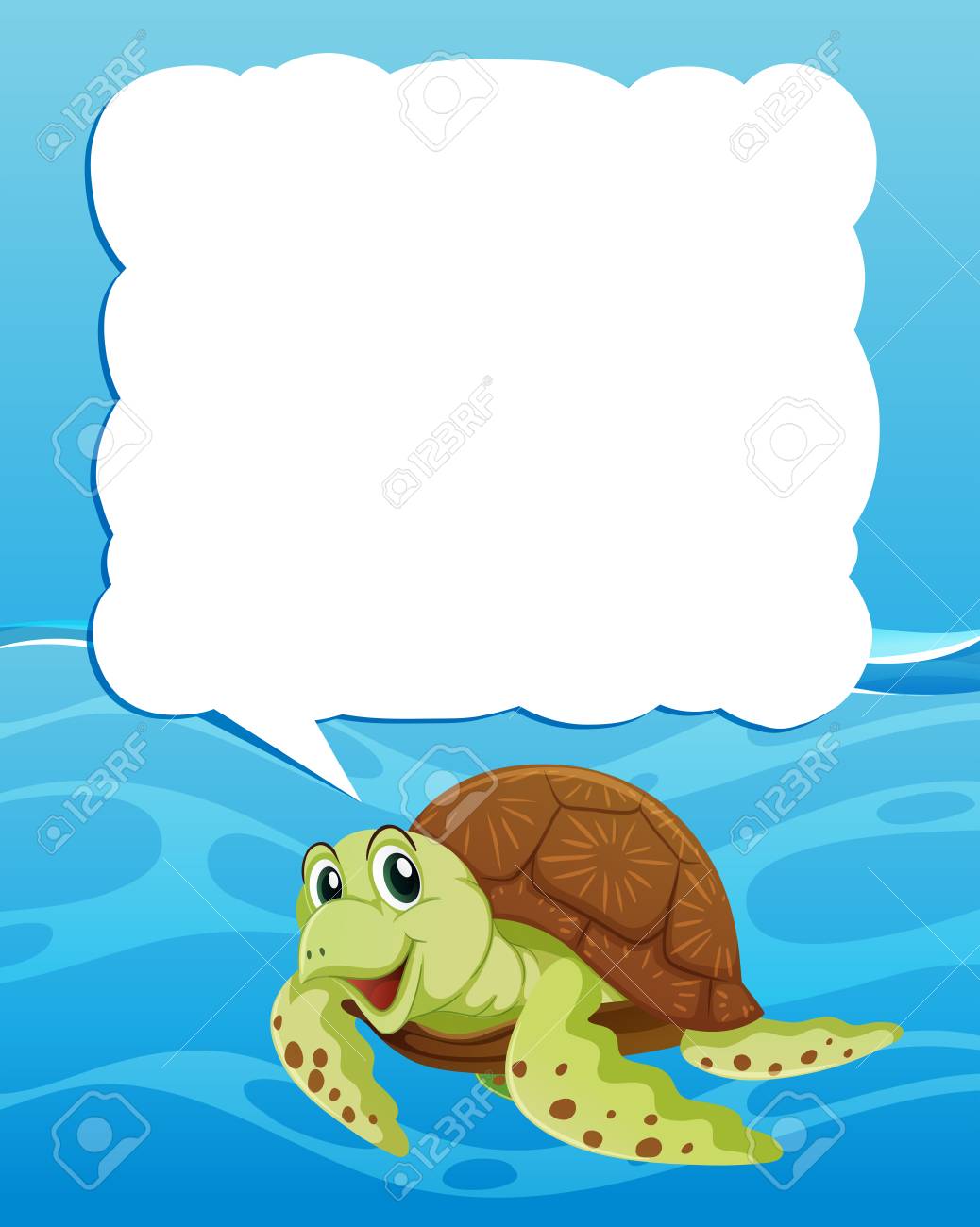 swimming template