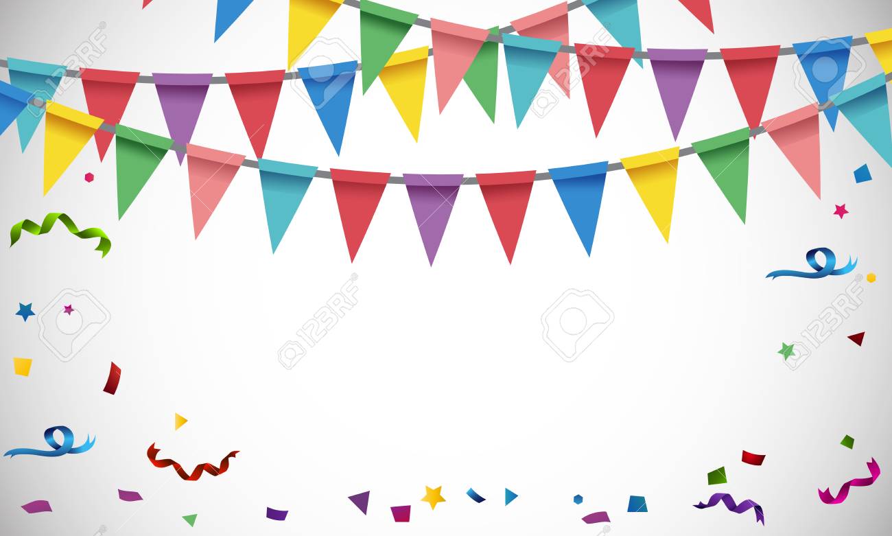 色鮮やかな旗イラスト背景テンプレートのイラスト素材 ベクタ Image