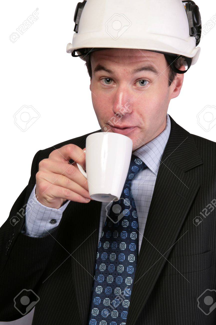 drinking hard hat
