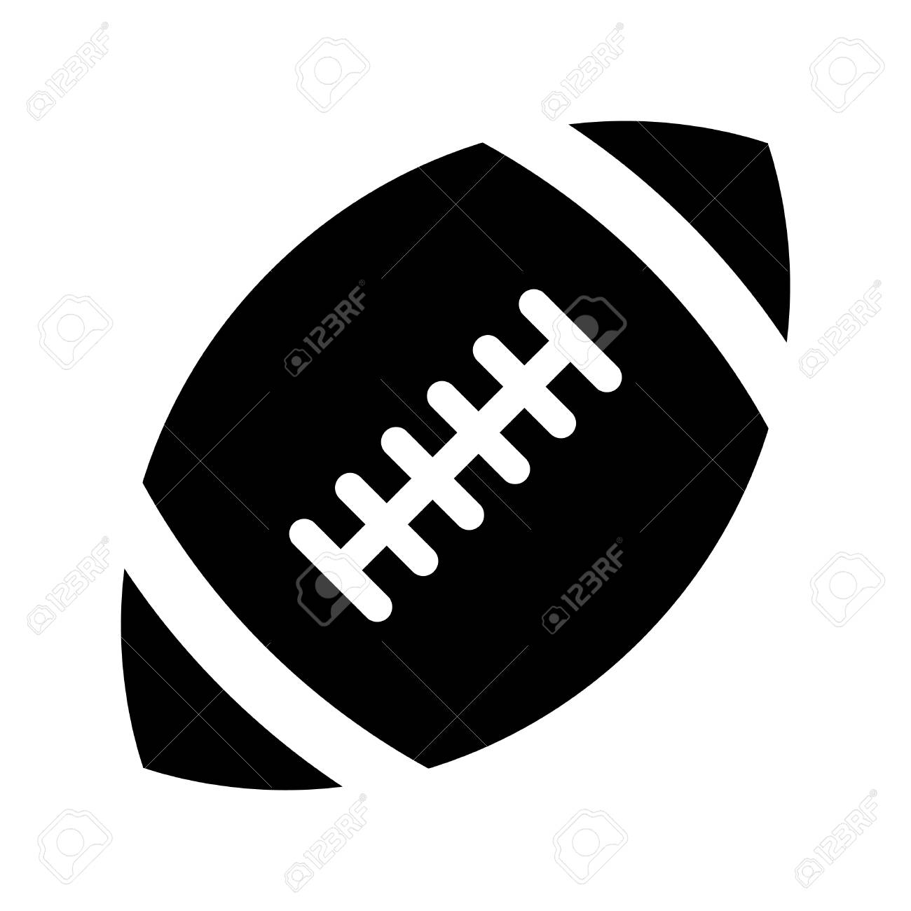 football vector icon royalty free cliparts vectors and stock