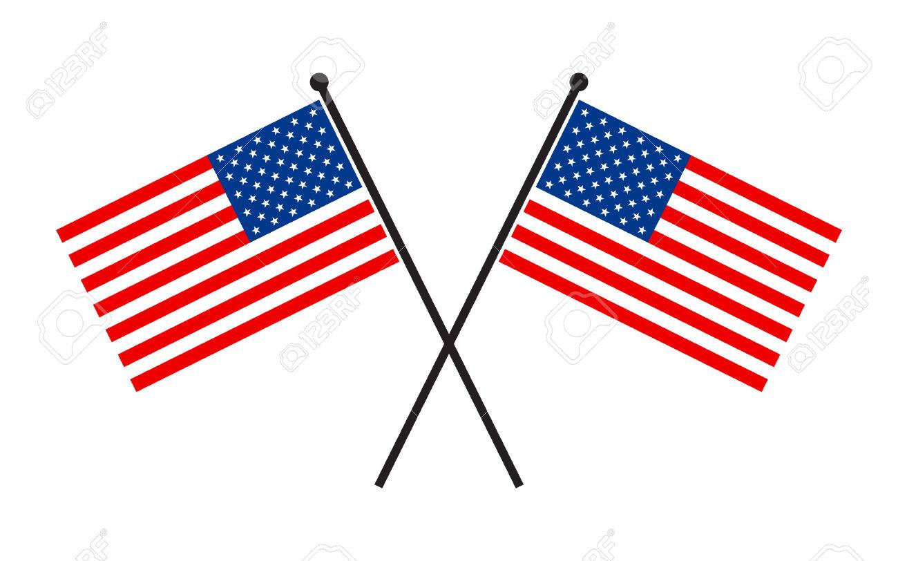 american flag vector icon royalty free cliparts vectors and stock