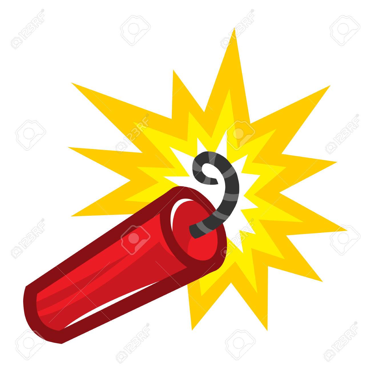 Dynamite Stick Explosive Vector Icon Royalty Free SVG, Cliparts ...