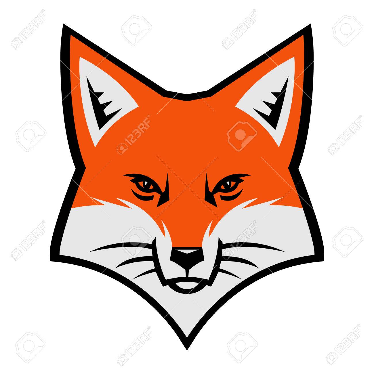 Fox Face Logo Vector Icon Royalty Free SVG, Cliparts, Vectors, and Stock  Illustration. Image 62039947.