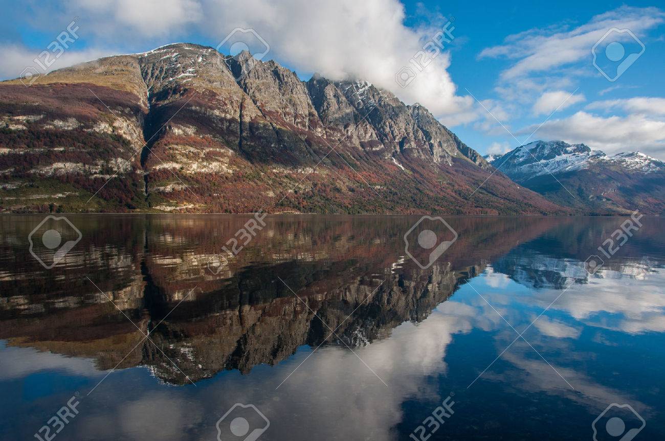 ティエラ デル フエゴ 南アルゼンチンの風景 の写真素材 画像素材 Image