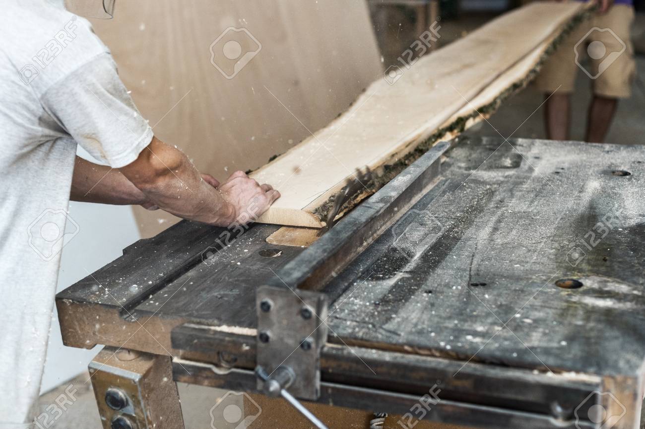 Design Wood Small Business Concept Cropped Back Rear Photo Of