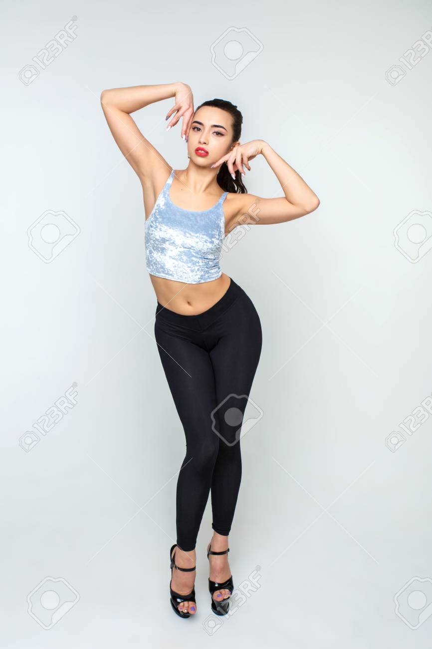 Sexy Girl Dancing And Stripping