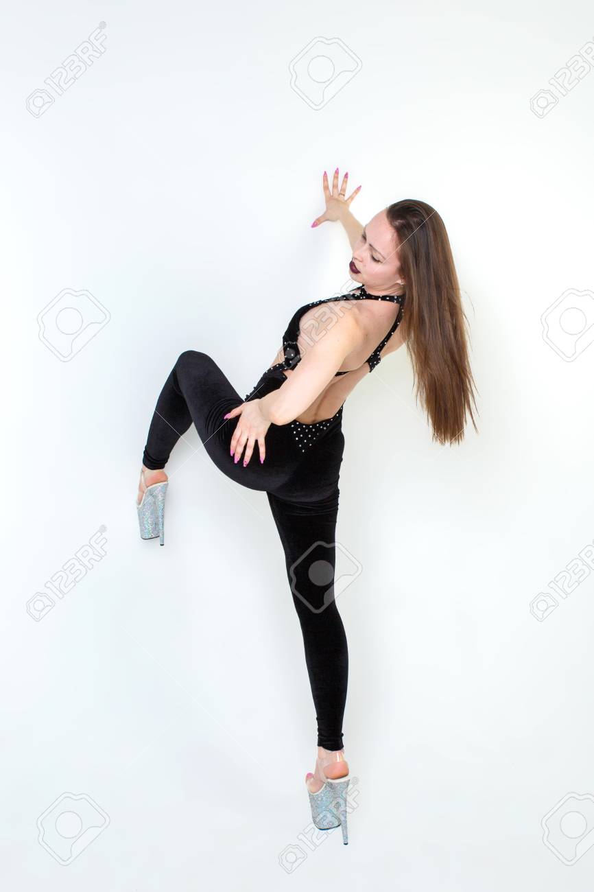 Sexy Girl Dancing And Stripping
