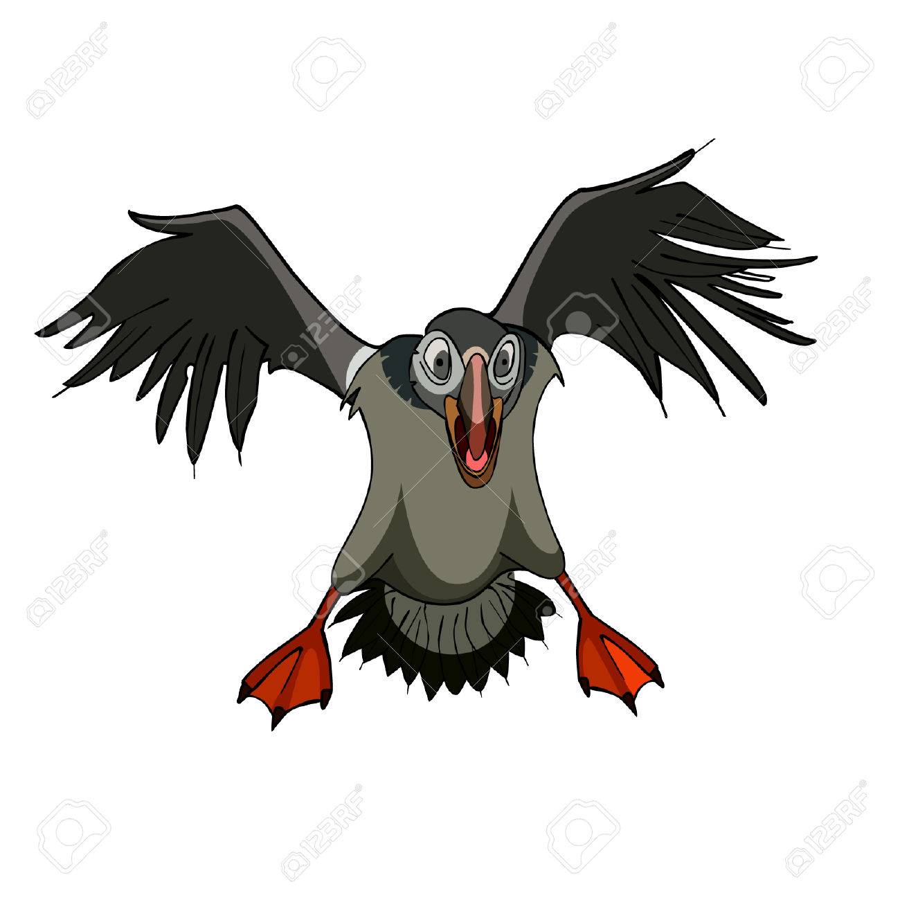 鳥のひどい攻撃 のイラスト素材 ベクタ Image 鳥のひどい攻撃 のイラスト素材 ベクタ Image