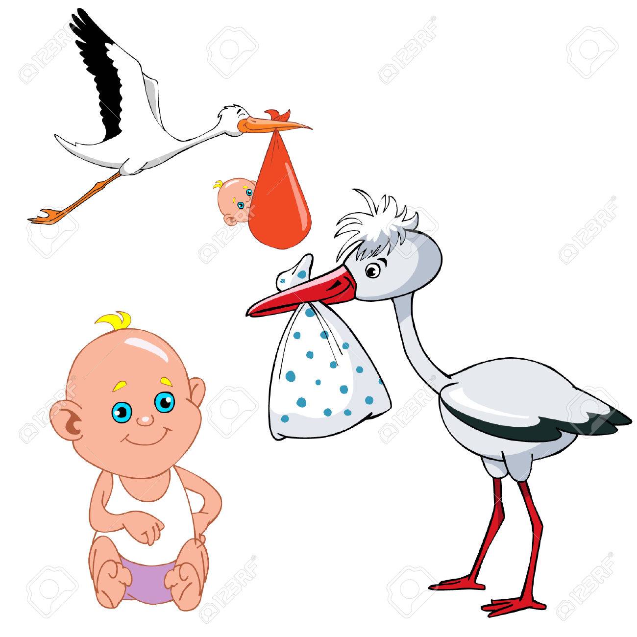cigogne porte bebe
