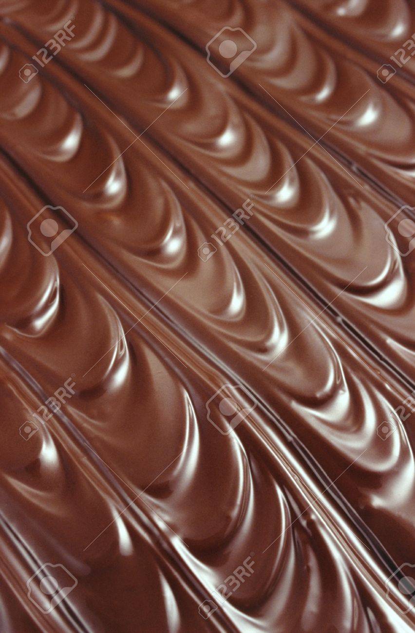 チョコレート アイシング 背景 の写真素材 画像素材 Image