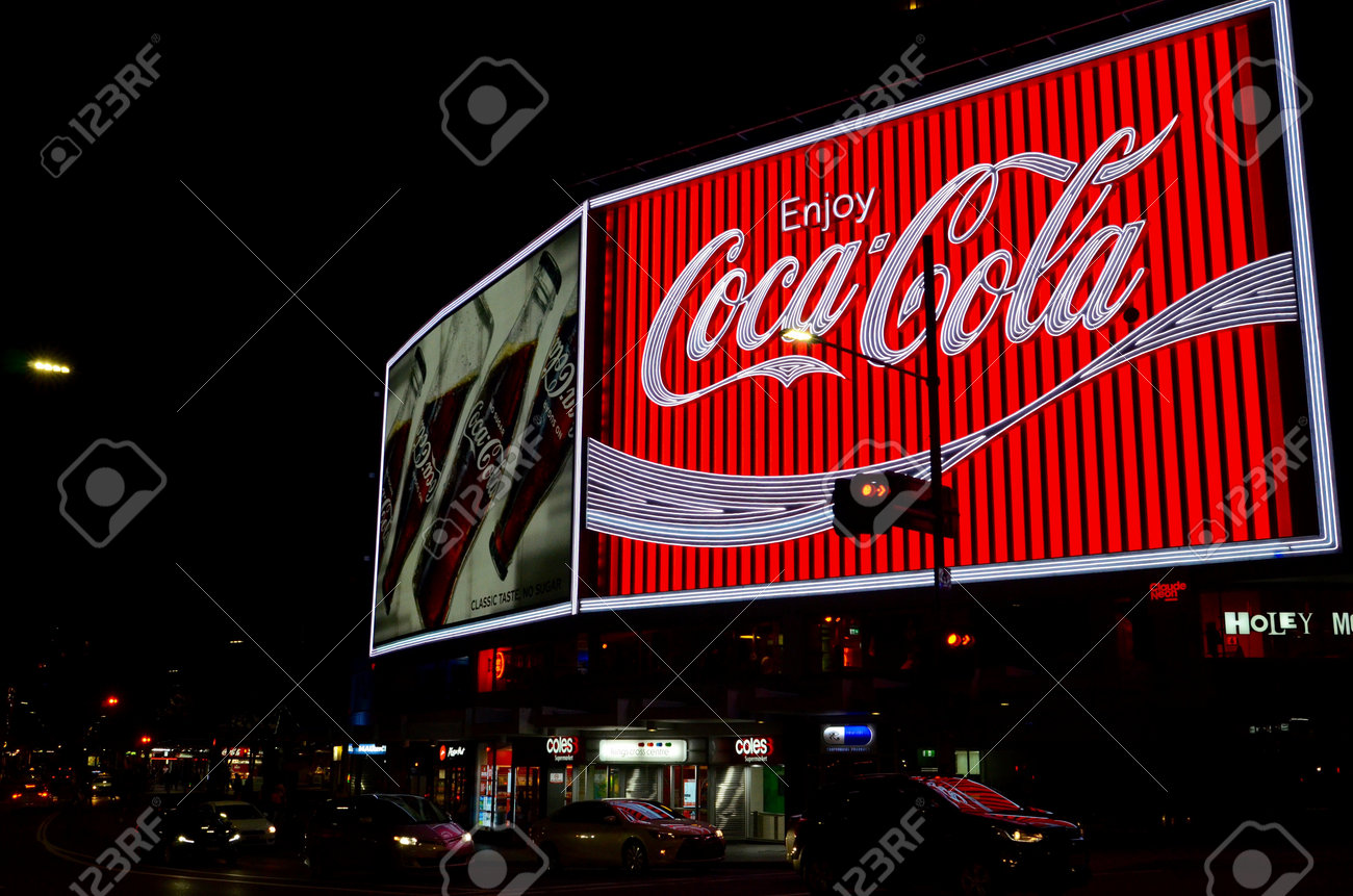 Coca-Cola ネオン看板 約40cm ☆日本未発売☆コカコーラ ネオンサイン