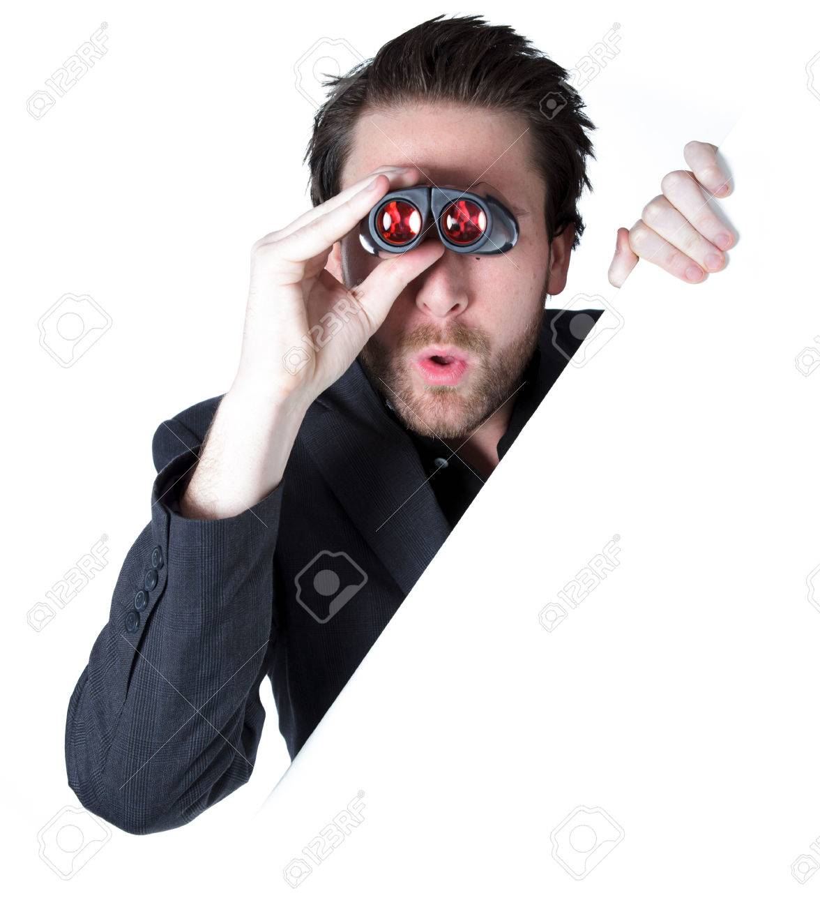 Attractive 30 years old caucasion man shot in studio isolated on a white background - 22351308 Attractive 30 years old caucasion man shot in studio isolated on a white background - 22351308
